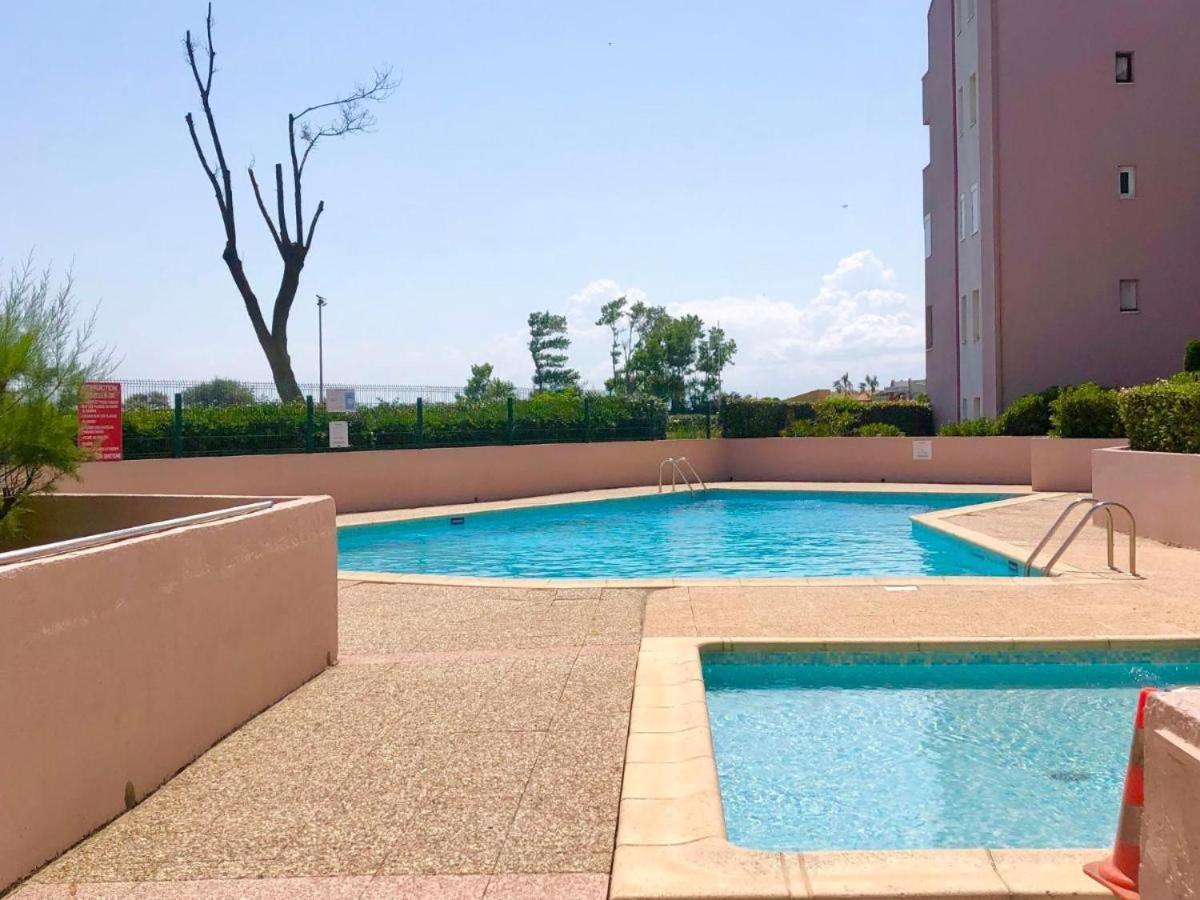 Apartment T2 - Les Pieds Dans Le Sables En Toutes Saisons 5 Couchages - Climatisation - Parking Privee - Piscine - Situation Optimum Et Rare - Amoureva - Richelieu- Cap D'agde Agde