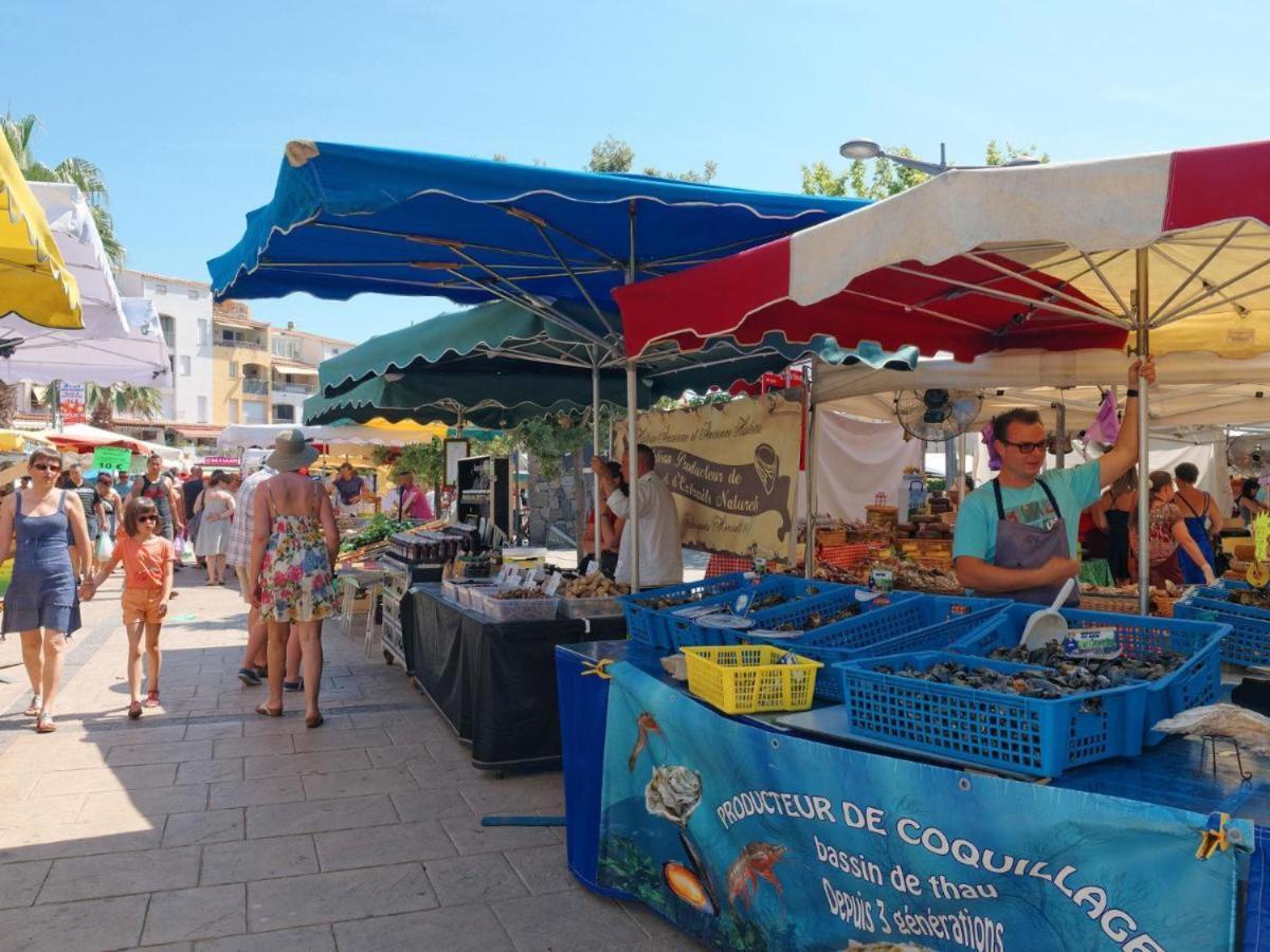 T2 - Les Pieds Dans Le Sables En Toutes Saisons 5 Couchages - Climatisation - Parking Privee - Piscine - Situation Optimum Et Rare - Amoureva - Richelieu- Cap D'agde * Agde