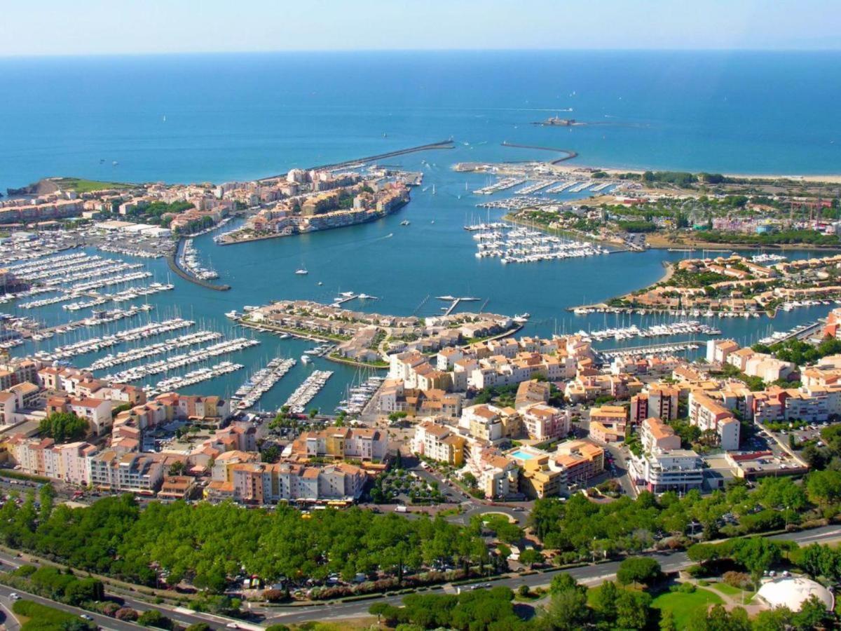 T2 - Les Pieds Dans Le Sables En Toutes Saisons 5 Couchages - Climatisation - Parking Privee - Piscine - Situation Optimum Et Rare - Amoureva - Richelieu- Cap D'agde